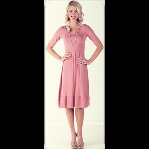 Mikarose Pink Ashley Dress S